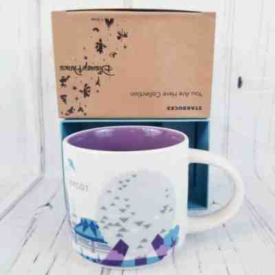 Starbucks  Disney park “ You Are Here" Epcot V2 Silver Monorail 14OZ Coffee Mug - Sold on eBay Feb, 12th 2020 for $45.00