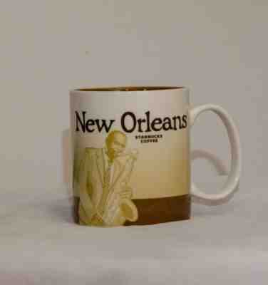 Starbucks 2009 Collectors Series NEW ORLEANS 16oz. Coffee Mug - Sold on eBay Feb, 12th 2020 for $32.00