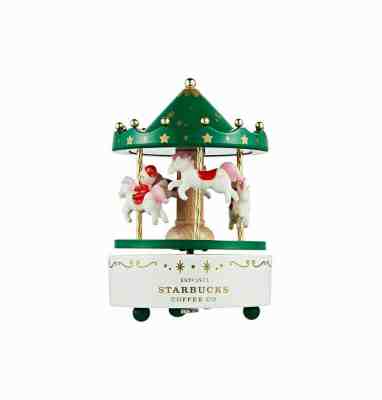 Starbucks Korea 2019 Christmas Holiday Fair Musical Box Orgel - Sold on eBay Feb, 12th 2020 for $60.00