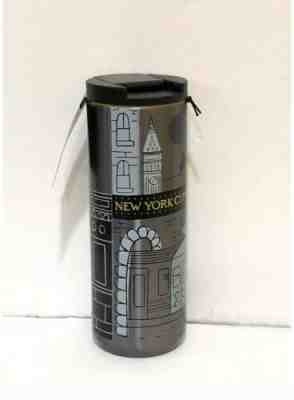 Starbucks 2019 New York City Collection Stainless Steel Tumbler Travel Mug 16oz - Sold on eBay Feb, 12th 2020 for $35.00