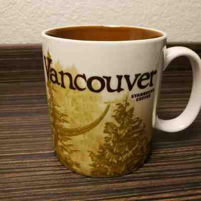 [NWT] Starbucks Coffee Mug VANCOUVER Global City Icon Collector Series D/C - Sold on eBay Feb, 12th 2020 for $47.94