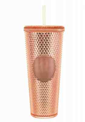 Starbucks Venti Tumbler Studded Rose Gold/Pink Diamond Iridescent Cold Cup  NEW - Sold on eBay Feb, 12th 2020 for $59.99
