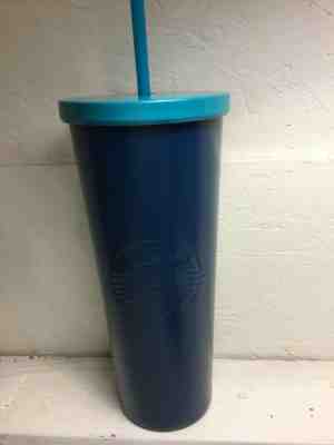 NEW Starbucks Stainless Steel Navy Two-Toned 24oz Cold Cup 2016 - Sold on eBay Feb, 12th 2020 for $35.00