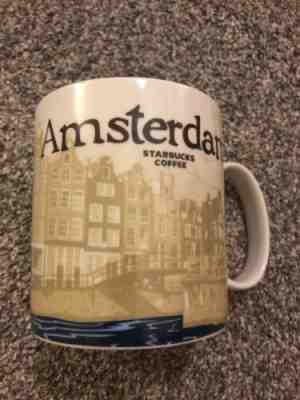 Starbucks Amsterdam 2012 City Collector Series 16 OZ Coffee Mug - Sold on eBay Feb, 11th 2020 for $39.95