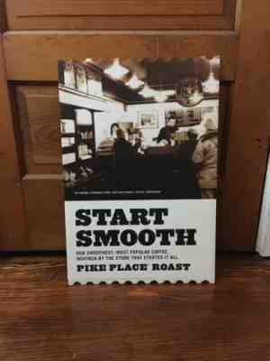 Starbucks Pike Place Roast Unique Poster - Sold on eBay Feb, 11th 2020 for $40.00