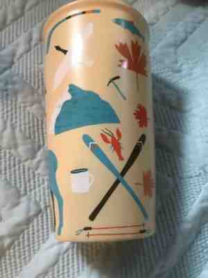 Starbucks Canada Wild Life Double Wall ceramic Tumbler Mug 12oz limited edition - Sold on eBay Feb, 11th 2020 for $30.00