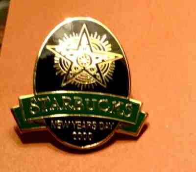 Rare Starbucks Barisra Apron Pin.    New Years Day 2000 - Sold on eBay Feb, 16th 2020 for $39.95