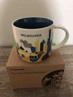 Starbucks You Are Here Mug Melbourne 14 Oz New - Sold on eBay Feb, 15th 2020 for $30.00
