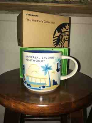Universal Studios Hollywood Starbucks YAH You Are Here Mug Cup - Sold on eBay Feb, 15th 2020 for $59.99