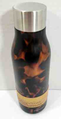 Starbucks Stainless Brown Black Tortoise Matte Water Bottle Twist Cap 20oz NEW - Sold on eBay Feb, 15th 2020 for $34.95