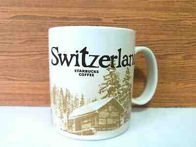  Starbucks Mug  Switzerland Red Global Icon Series  16 Oz Coffee Cup 2016 - Sold on eBay Feb, 13th 2020 for $55.00