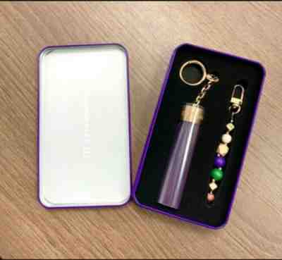 Starbucks X BTS Korea Purple Tassle Key Chain Ring Limited Edition - Sold on eBay Feb, 13th 2020 for $67.99