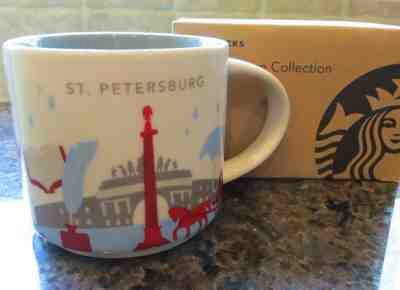 NWT Starbucks ST. PETERSBURG Russia You Are Here YAH Collector Series Mug w/ SKU - Sold on eBay Feb, 12th 2020 for $59.99