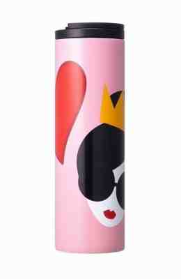 <Starbucks Korea > SS Troy Alice + Olivia heart tumbler 473ml Limited Edition  - Sold on eBay Feb, 8th 2020 for $45.15