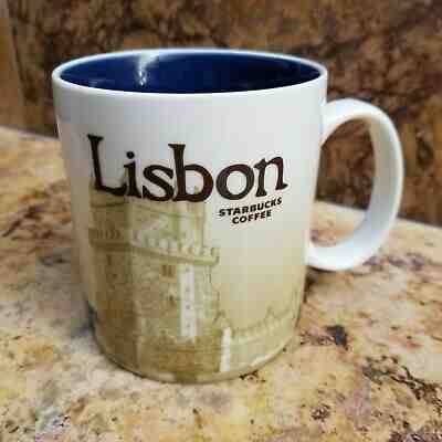 Lisbon Starbucks Mug VHTF Rare