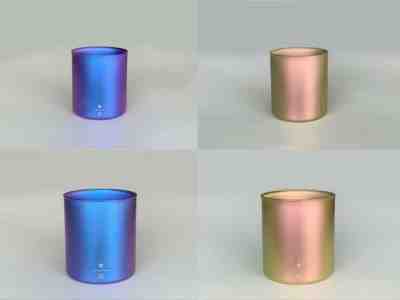 Starbucks Snow Peak Stacking Titanium Mug Pink Blue 450ml 300ml Limited set of 4 - Sold on eBay Mar, 7th 2020 for $539.99