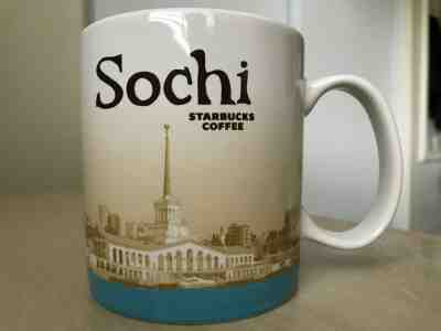Sochi V1 Starbucks Coffee Mug From Global Icon Collector Series, 16 oz. - Sold on eBay Mar, 14th 2020 for $289.99