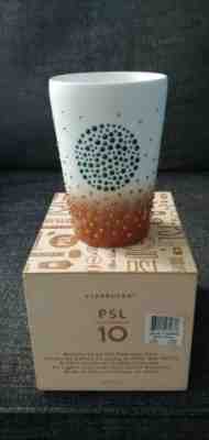 Very Rare, Limited Edition: Starbucks SWAROVSKI PUMPKIN SPICE LATTE PSL 10TH...