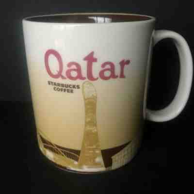 Starbucks Global Icon Mug Qatar version 1 w/SKU