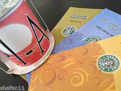 STARBUCKS Israel TEL-AVIV City Mug + extras! RARE, New & Unused Collector Mug