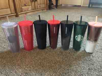 7 Starbucks 2019 Holiday Venti Tumblers - Sold on eBay Apr, 15th 2020 for $250.00