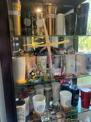 WOW! Selling my collection of 21 total NEW Starbucks Swarovski Crystal Tumblers!