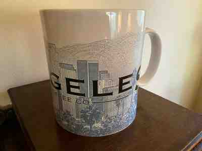 Rare Giant Starbucks Los Angeles Barista Skyline Series 2.5 Gallon Mug - Sold on eBay Apr, 29th 2020 for $250.00