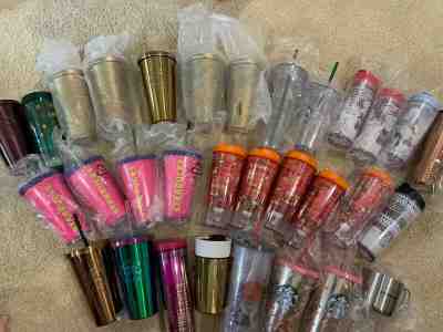 LOT of 30 Starbucks Tumblers and Mugs - NEW - Sold on eBay May, 3rd 2020 for $486.00