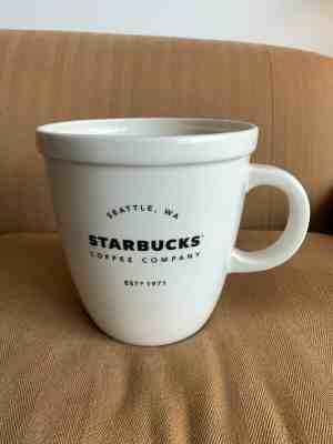 Starbucks Giant Classic Abbey Mug - 2016 Limited Edition - Never Used 