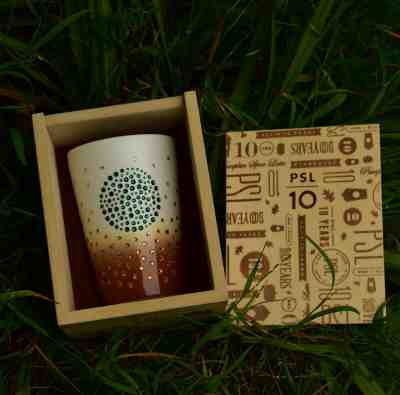 STARBUCKS 10TH ANNIVERSARY PUMPKIN SPICE LATTE SWAROVSKI CUP NIB - Sold on eBay May, 5th 2020 for $525.00