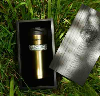 STARBUCKS 30TH ANNIVERSARY SWAROVSKI COLLECTIBLE TUMBLER IN BOX NEW RARE - Sold on eBay May, 15th 2020 for $295.00