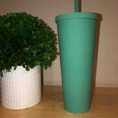 NEW Starbucks Matte TEAL Acrylic 24 Oz Cold Cup Tumbler Green RARE!! - Sold on eBay May, 21st 2020 for $510.00
