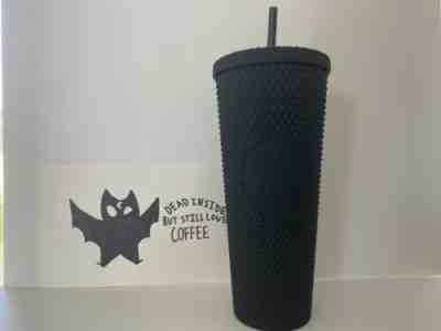 Fall 2019 Starbucks Matte Black Studded Tumbler Cup Limited Ed NEW SKU Sold Out - Sold on eBay May, 26th 2020 for $255.00