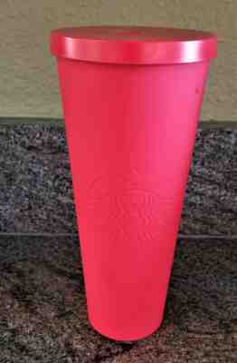 Starbucks Matte Red Cold Cup Venti Tumbler Venti 24 oz. - Sold on eBay May, 30th 2020 for $250.00