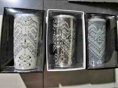 SET OF 3 Starbucks ANNIVERSARY SWAROVSKI Double Wall MUG 12 0Z NEW PHILIPPINES - Sold on eBay Jun, 3rd 2020 for $825.00