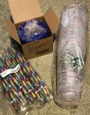 Lot Of 60 Starbucks Rainbow Confetti Color Changing Cups Straws Pride Summer - Sold on eBay Jun, 8th 2020 for $480.00
