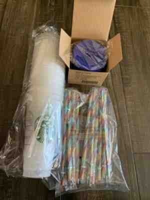 Lot Of 60 Starbucks Rainbow Confetti Color Changing Cups Straws Pride Summer - Sold on eBay Jun, 8th 2020 for $480.00