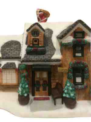 STARBUCKS LIGHTED HOLIDAY HOUSE CHRISTMAS YEAR 2001 - BARISTA - VILLAGE - RARE!! - Sold on eBay Jun, 11th 2020 for $300.00