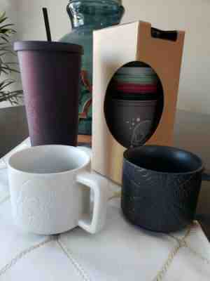 Starbucks HTF Matte Plum Tumbler, Halloween Reusable Tumblers and Mug Set! ???????? - Sold on eBay Jun, 13th 2020 for $260.00
