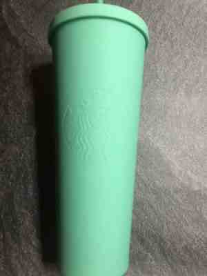 RARE Matte TEAL Starbucks Acrylic 24 Ounce Cold Cup Tumbler - Sold on eBay Jul, 5th 2020 for $500.00