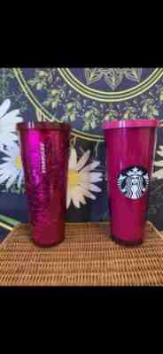 Starbucks Venti Tumblers Pink Duo - Sold on eBay Jul, 12th 2020 for $300.00