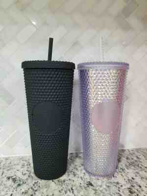 Starbucks 2018 Iridescent and Fall 2019 Limited Edition Studded Tumbler Cup  - Sold on eBay Jul, 23rd 2020 for $261.00