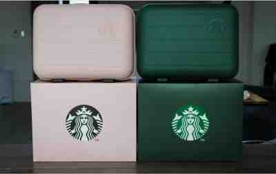FREE SHIPPING] Starbucks Korea Limited Edition Summer Ready Bag Set PINK + GREEN - Sold on eBay Jul, 26th 2020 for $299.90