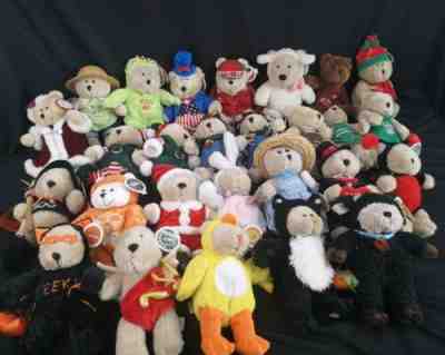 STARBUCKS Coffee Co BEARISTA Lot of 27 Bears - See Pictures - With Tags