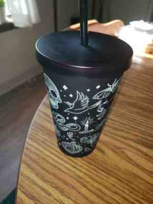 Starbucks Halloween 2019 Skull 16 Oz Tumbler Cup Purple/Black used SUPER RARE - Sold on eBay Aug, 1st 2020 for $255.00