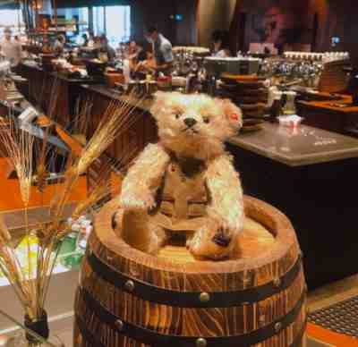 BrandNew StarbucksChina Shanghai Roastery Steiff Barista Bearista Bear limited - Sold on eBay Aug, 5th 2020 for $299.00
