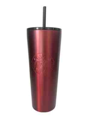 Starbucks Matte Red Stainless Steel Tumbler - Sold on eBay Aug, 8th 2020 for $250.00