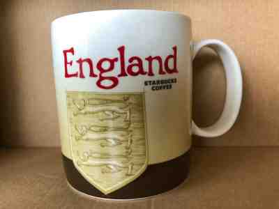 Starbucks Mug Global England Coat of Arms 2009 NEW 16oz w/ SKU  No chips/cracks - Sold on eBay Aug, 25th 2020 for $399.99