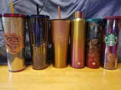 Starbucks Fall 2020 Lot Of 6 Tumbler - Sold on eBay Aug, 29th 2020 for $250.00