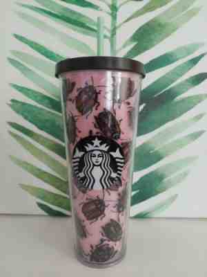 Very Rare/Hard To Find Starbucks pink Beetle Bugs Venti Tumbler - Sold on eBay Sep, 14th 2020 for $400.00